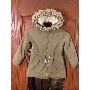 Label Of Graded Goods Outerwear H&M Olive Green Coat